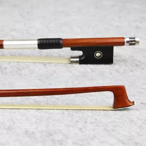Master Pernambuco Violin Bow 4/4 Size Ebony Frog Fast response great performance - Picture 1 of 12