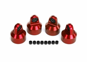 TRAXXAS 7764R XMAXX Tappi Ammortizzatori Alluminio Rossi TOE LINKS RED TRAXXAS - Foto 1 di 1