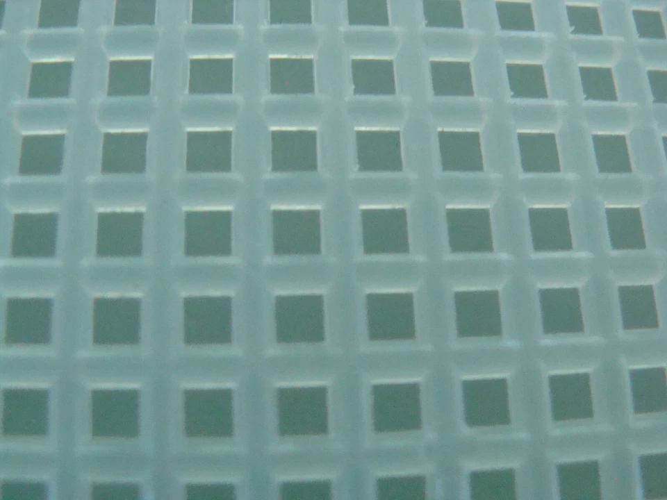 NEW UNUSED DARICE 10.5 x 13.5" Plastic Canvas Clear Opaque - Image 1 of 4