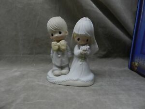 Figurine de mariage Precious Moments The Lord Bless You and Keep You 1979