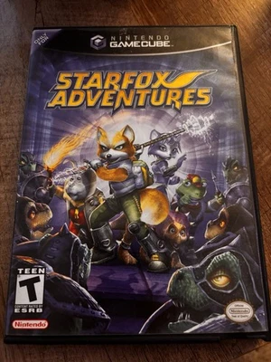 Starfox Adventures Nintendo GameCube Ex-Rental Untested No Manual - Image 1 of 4