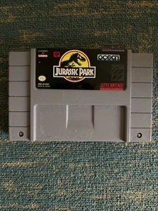 Jurassic Park SNES Cartridge 1993 Authentic, getestet, nur Cartridge - Bild 1 von 5