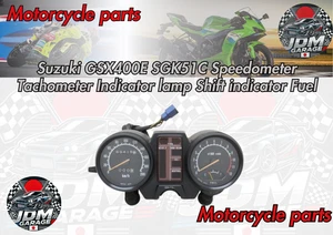 Suzuki GSX400E SGK51C Speedometer Tachometer Indicator lamp Shift indicator Fuel - Picture 1 of 11
