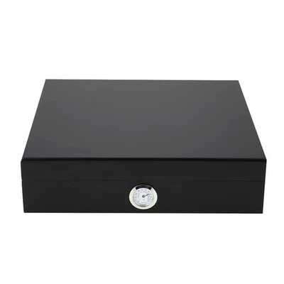 Humidor Box Zedernholz Desktop-Zigarre Humidor Tragbare Reise Humidor-Tasche Im - Bild 1 von 4