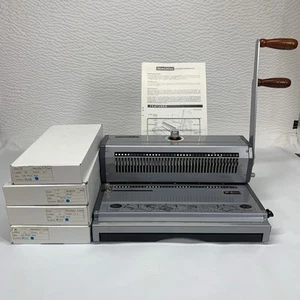 Akiles Wiremac 31 Stanz- und Drahtbindemaschine mit 200+ Drähten - Bild 1 von 15