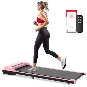 Ultra-thinTreadmill Electric Walking Pad Running Jogging Exercise Machine Pink - Picture 1 of 7