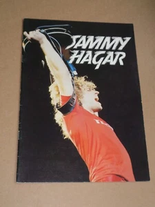 Sammy Hagar 1980 UK Tour Programme - Picture 1 of 1
