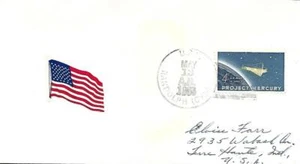 RANDOLPH (CVS-15) 13 May 1963 Flag cachet Locy Type 2(n+) postmark - Picture 1 of 1