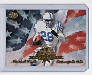 Marshall Faulk 1996 Leaf ALL AMERICAN ALL-STARS GOLD TEAM #10 (518/1000) COLTS - Bild 1 von 1