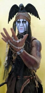 Hot Toys The Lone Ranger Tonto 1:6 Figure MMS217 - Johnny Depp - *Last One* - Picture 1 of 4