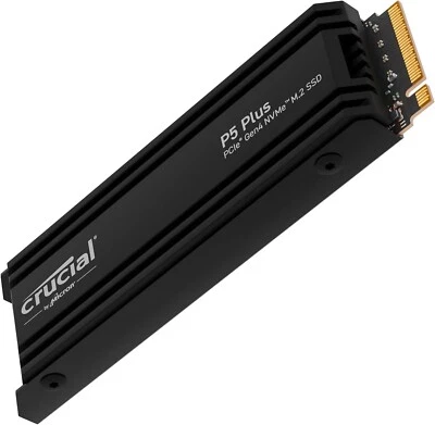 P5 Plus 2TB Gen4 NVMe M.2 SSD Internal Gaming SSD with Heatsink, Compatible - Image 1 of 4