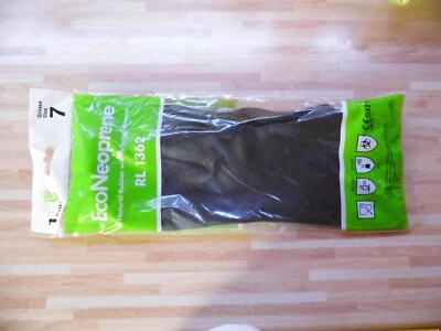 Eco Neopren Handschuhe CAT III RL1362 Grösse 7 EN388/374 lang Arbeitshandschuhe - Bild 1 von 3