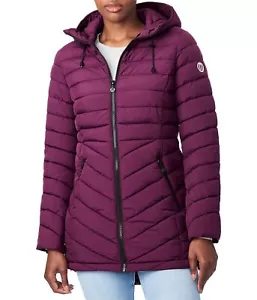 Bernardo Fashions 292642 Microtouch Mid-Length Jacket Fig Size MD - Picture 1 of 3
