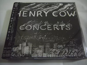 HENRY COW-Concerts JAPAN 1st.Press w/OBI 2CD Bonus Track National Health - Picture 1 of 8