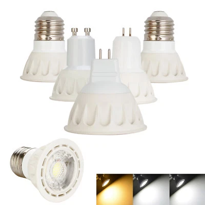 Dimmable LED Spot Light Bulbs MR16 GU10 E27 E26 GU5.3 10W 220V DC 12V Lamps - Image 1 of 4