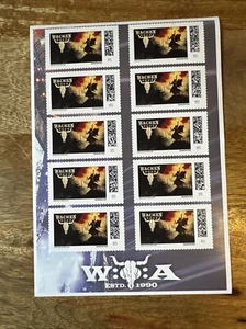 Briefmarken, Wacken Open Air 2024, 1 Bogen a 10 Stück 0,85 €, selbstklebend - Bild 1 von 3