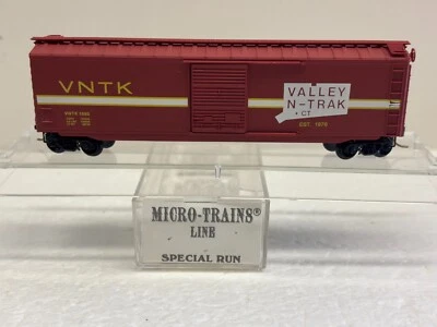 N Scale Micro Trains MTL Special Run 90-15 Valley N-Trak VNTK 1990 Box Car - Image 1 of 4
