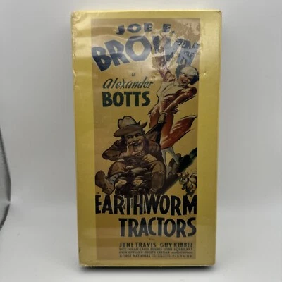 Earthworm Tractors VHS 1936 1996 Joe Brown Dick Foran Guy Kibbee Carol Hughes - Image 1 of 3