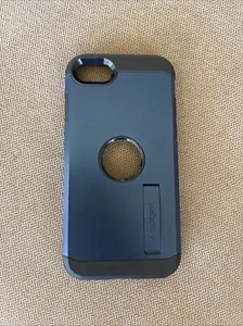 iPhone SE Case 2022 SE3 SE 2020 / 8 / 7 | Spigen [Tough Armor ] Shockproof Cover - Picture 1 of 8