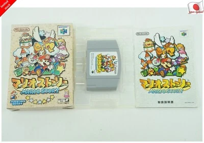 Mario Story Paper Mario N64 Nintendo 64 Box From Japan - Image 1 of 3