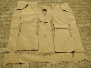 Cream loop carpet kit for Audi 100 Sedan / Limousine Typ C1 L - Picture 1 of 2