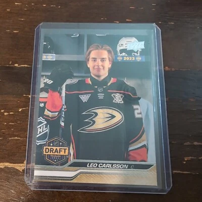 2023-24 Upper Deck Extended Series - 1st Round Rookies #736 Leo Carlsson (RC) - Image 1 of 2