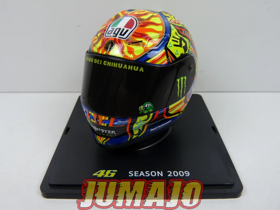 CMR6 CASQUES MOTO HELMET GP 1/5 VALENTINO ROSSI : 2009 Season - Photo 1/4