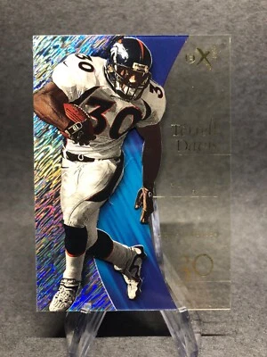 Terrell Davis 1998 Skybox E-X2001 #13 Denver Broncos - Image 1 of 2
