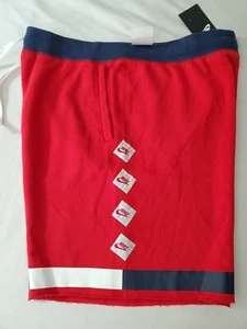 Nike Sportswear NRG Terry Fleece Felpa Pantaloncini Uomo Taglia 2XL Rosso Blu CI2996-611 - Foto 1 di 8