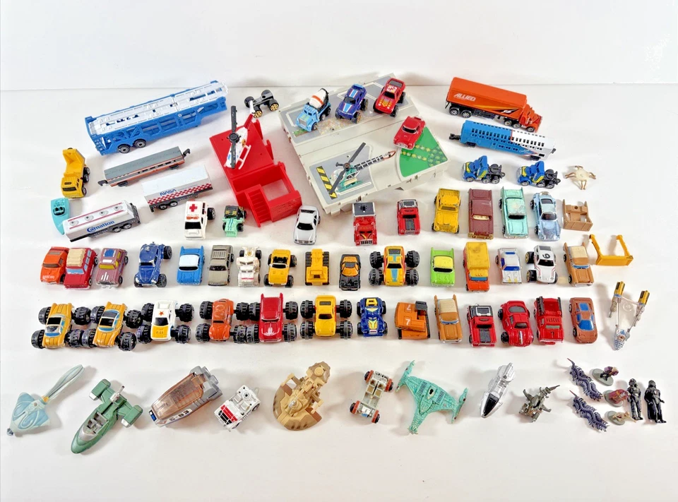 Micro Machines 60+ Piece Lot HUGE Collection Semi Carrier Vintage Star Wars - Image 1 of 4