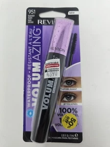 Revlon Volumazing Waterproof Mascara Oversized Brush 951 BLACKEST BLACK - Picture 1 of 3