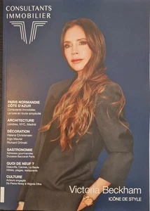 Consultants Immobilier Magazine - Victoria Beckham cover - Icone De Style - Picture 1 of 2