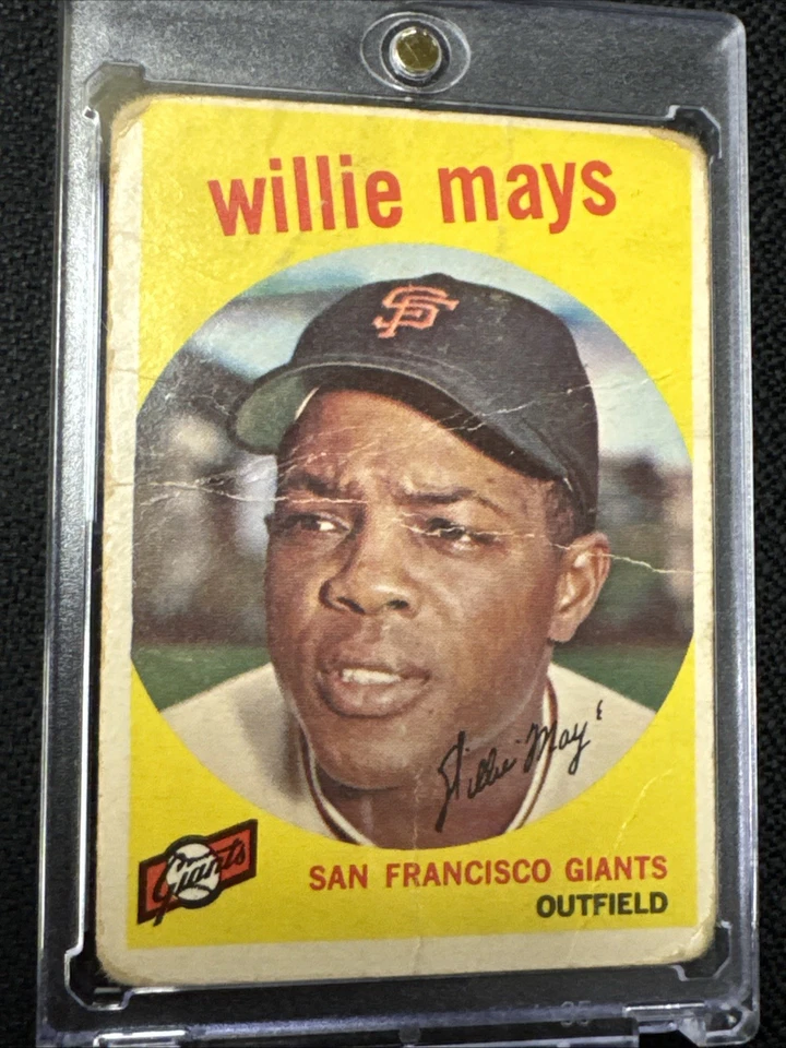 1959 Topps - Willie Mays #50 Foto 1 de 4
