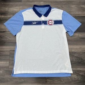 Nike Chicago Cubs Polo Para Hombres XL Cooperstown Rewind MLB Camisa Manga Corta Nueva Sin Etiquetas - Imagen 1 de 6