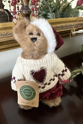 Oso de peluche de Navidad BOYDS Edmund Invierno 98  Foto 1 de 3