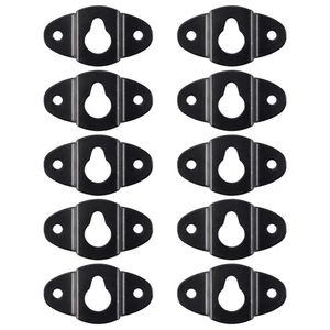 Soporte de pared para altavoz de audio de 10 piezas apagado, negro, 4,8 Cm F1N73630 - Imagen 1 de 2