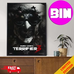 NEW Amazing New Character Posters Terrifier 3 The Jolly Release 2024 No Frame - Picture 1 of 3