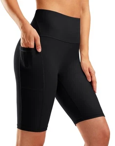 Women's 9" High Waisted Swim Board Shorts Tummy Control Swimsuit Bottoms for ... - Picture 1 of 7