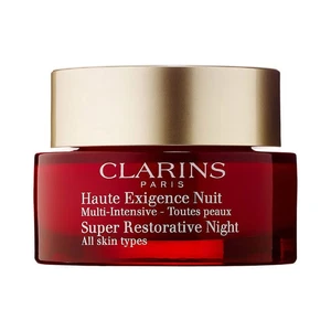 Clarins Super Restorative Night Cream All Skin Types 1.7 oz / 50ml TESTER NEW - Picture 1 of 3