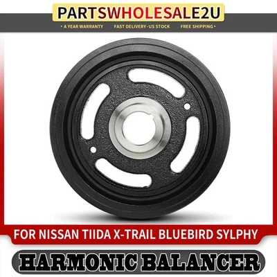 Equilibrador armónico de polea del cigüeñal para Nissan Juke Qashqai X-Trail Sentra VII Foto 1 de 4