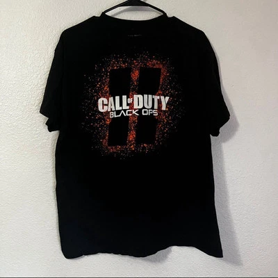 Мужская промо-рубашка Activision Call Of Duty Black Ops 2012 видеоигра большая - Изображение 1 из 4