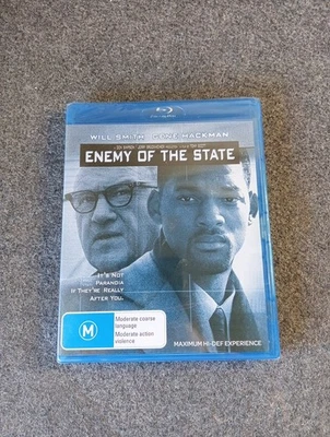 Enemy of the State Blu-ray All Regions Brand New Free Postage Gene Hackman - image 1 of 4