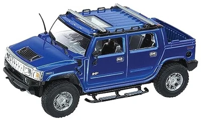 DOYUSHA (DOYUSHA) 2.4GHz 1/24 Hummer H2 SUT Blue Electric Radio Control - Image 1 of 2