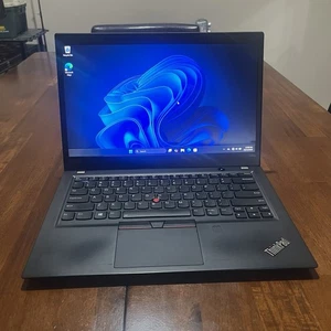 Lenovo ThinkPad T490s Core i7 8665U 1.9GHz 32GB RAM 256GB SSD Win 11 Pro - Picture 1 of 9