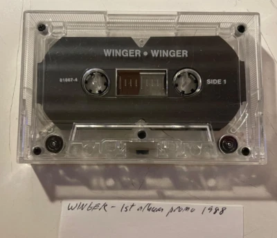 USED VERY GOOD Winger Self-Titled Advance Promo Cassette 81867-4 - Image 1 of 2