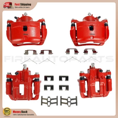 Pinzas de freno de disco delanteras y traseras Honda Element 2003-2011 con kit de soporte Foto 1 de 4