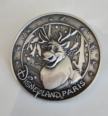 PIN DISNEY SVEN DE FROZEN MEDALLION SERIE DLP 1 PIN MOSTRADO Foto 1 de 2