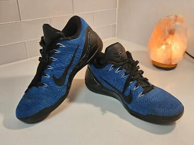 Nike Kobe 9 IX Elite Low ID NIKEiD Premium 677992-994 SZ-10 Blue Black Colorway - Image 1 of 4