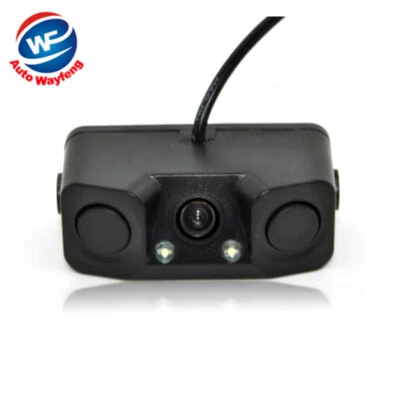 3 in1 Parking Camera Sensors Black Sensors Reversing Radar Car Rear Rear Camera - Image 1 of 4
