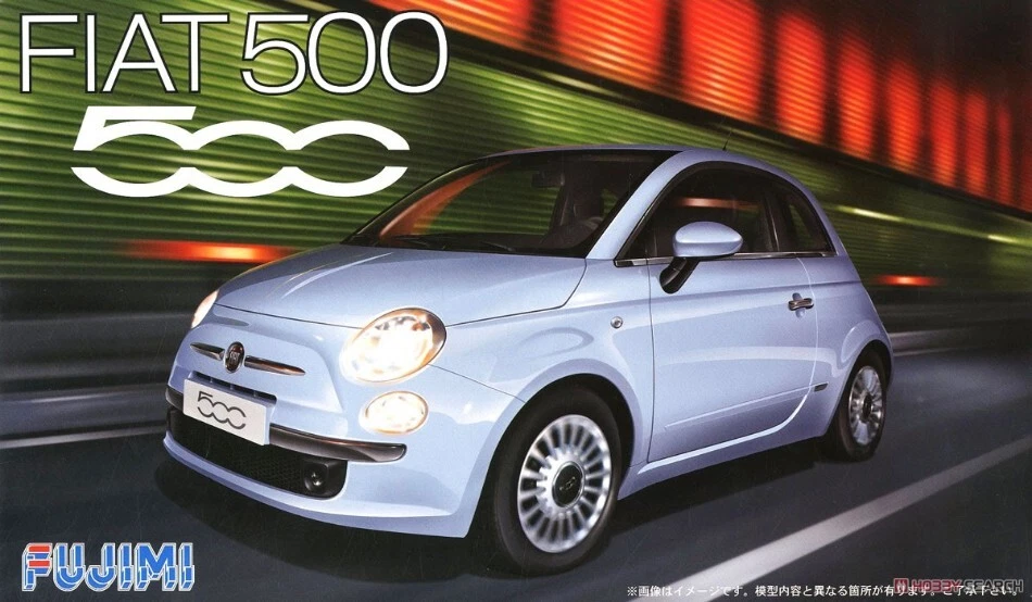 Modellino auto da montare model kit di montaggio Fujimi FIAT 500 1:24 modellismo - Immagine 1 di 1